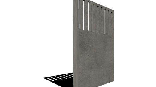 Concrete fence