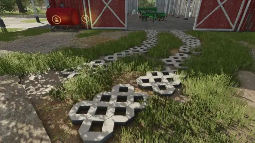 Concrete open slab for the road v1.0