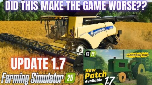 Farming simulator update 1.7 some of mods not working