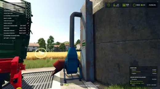 Grassdryer for Pallegney Map v1.0