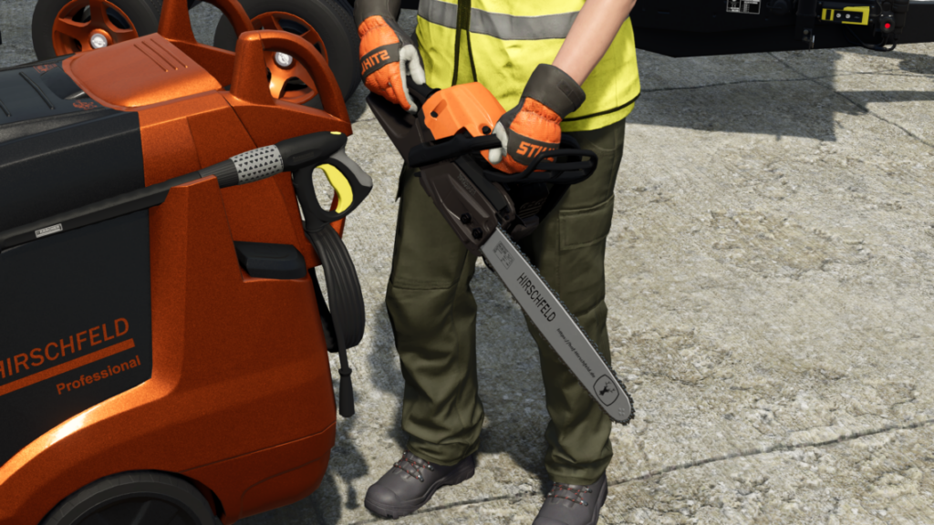Hirschfeld saw with Stihl V1.0