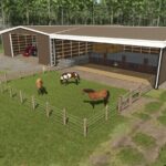 Horse Barn With Storage