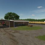 Horse Barn With Storage2