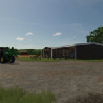 Horse Barn With Storage3