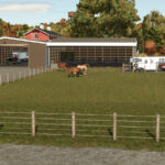 Horse Barn With Storage5