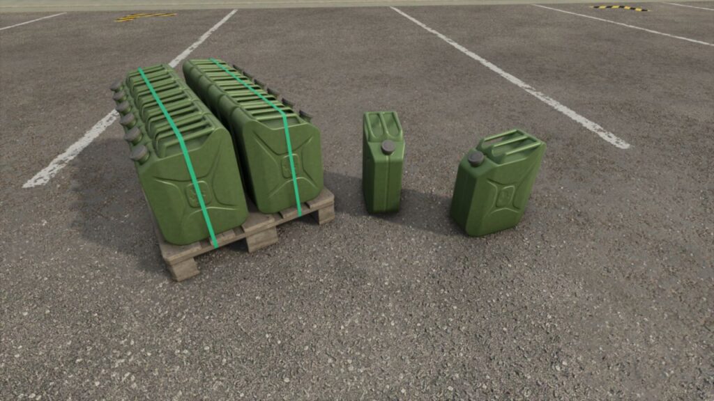 Jerry Can And Pallet