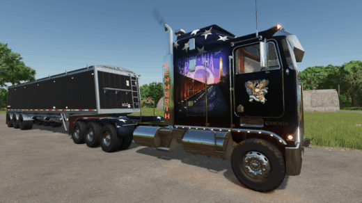 Kenworth POW Memorial Day Tribute Truck2