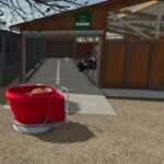 Medium Cowshed With Feeding Robot4