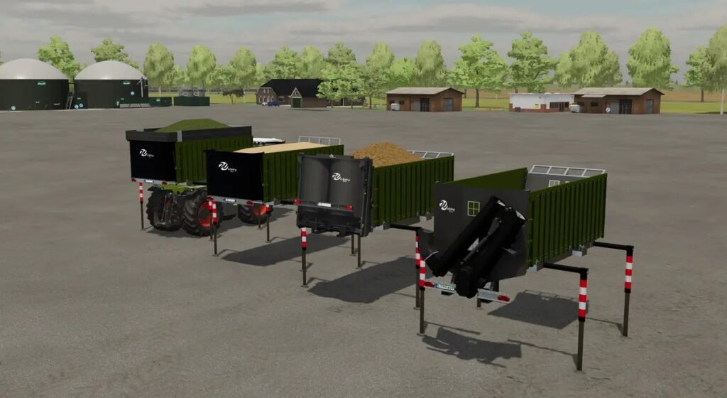 MultiSaddleTracShuttles - exclusively for the CLAAS SaddleTrac Xerion 4200