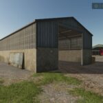 Old metal shed