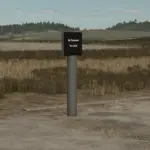 Placeable sign No Farmers No Food v1.02