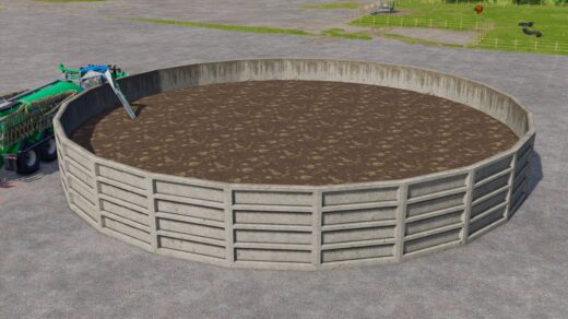 Placeable slurry manure tank (unlimited free) V1.0