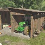 Shed With A Chicken Coop