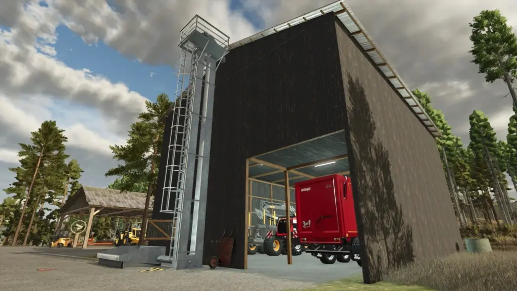 Silo For Wood Chips And Straw v1.0
