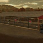US Cow Barn With Milk2