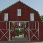 US Cow Barn With Vector2