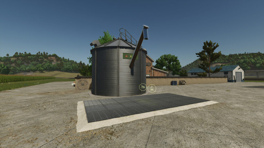 Woodchip And Grass Silo2