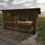 Wooden Honey Shed