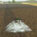 Agricultural drone for viticulture