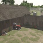 Barn With A Cowshed