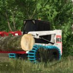 Bobcat 863 Turbo With Bobcat Shovel3