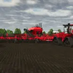 Bourgault 3420-100 Paralink Hoe Drill + 71300 Air Cart v1.03