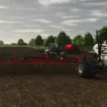 Bourgault 3420-100 Paralink Hoe Drill + 71300 Air Cart v1.04