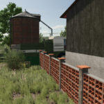 Brick Fence And Metal Gate2