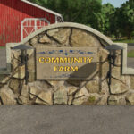 Community Farm Sign