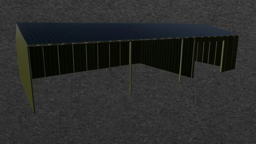 Covered Equipment Shed