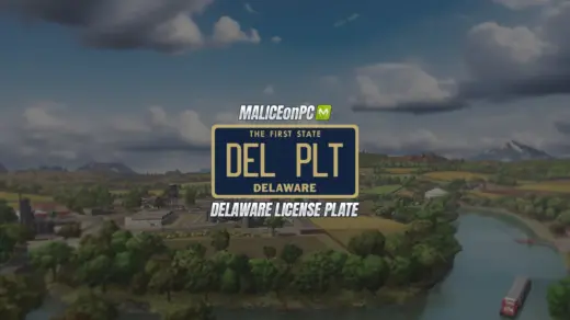 Delaware License Plate