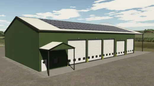 Garage With Solar Panels v1.0