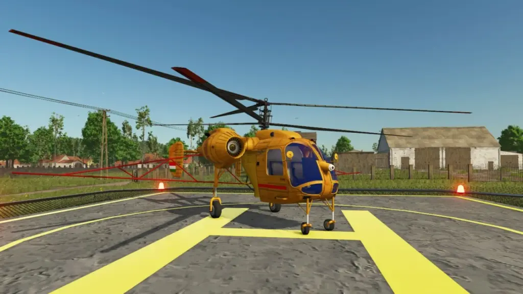 Helicopter KA26 Fertilizer Sprayer v1.0