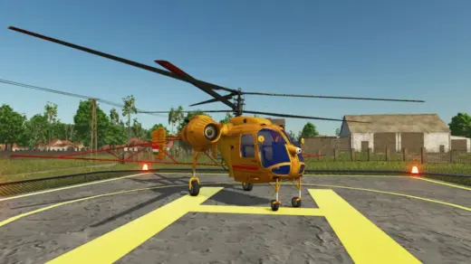 Helicopter KA26 Fertilizer Sprayer v1.0