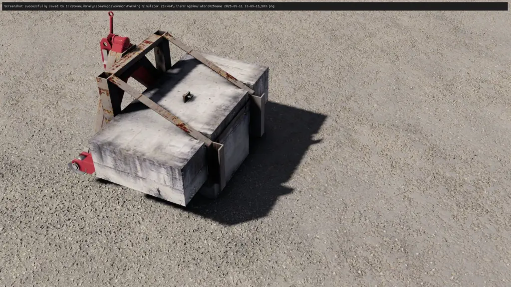 Home Made Concrete Weight v1.0