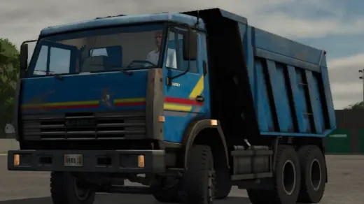KamAZ 65115 Blue v1.0