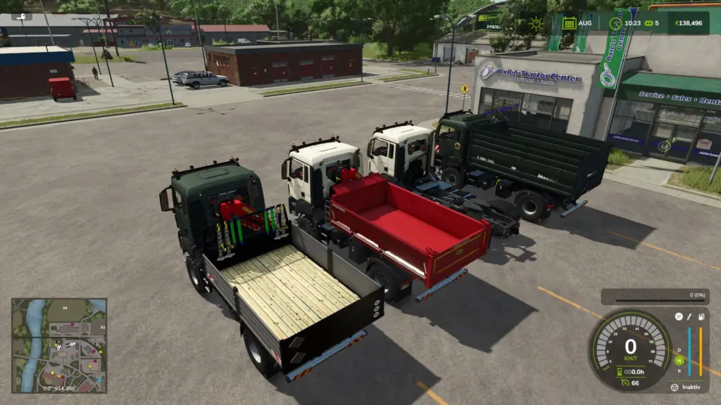 MAN TGS 18 with 4x4 and Crane v1.0