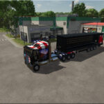 Memorial Day Kenworth K100 with CurtainSide Dry Van3