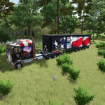 Memorial Day Kenworth K100 with CurtainSide Dry Van5