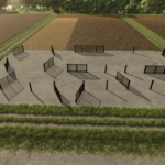 Metal Fence With Gates Pack V0.92