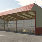 Metal Open Shed2