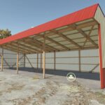 Metal Open Shed3