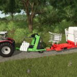 Mower And Wrapper With Hitch4