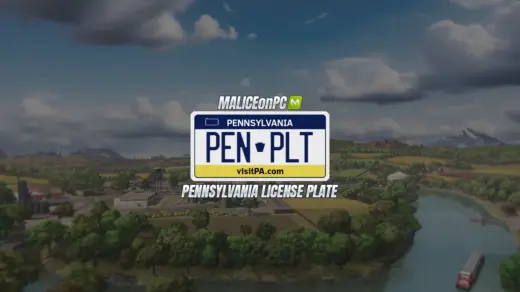 Pennsylvania License Plate