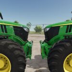 Reduced wear vmask for JD 6R