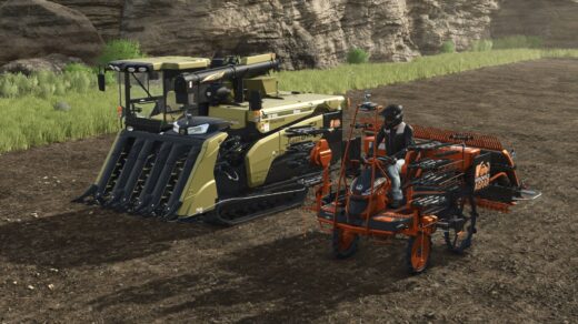 Rice planters & harvesters