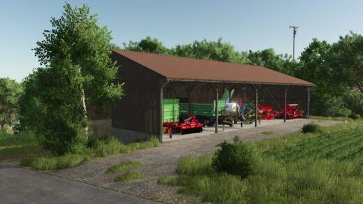 Roofed Bunker Silo