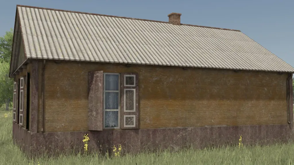 Small Polish Wooden House v1.04