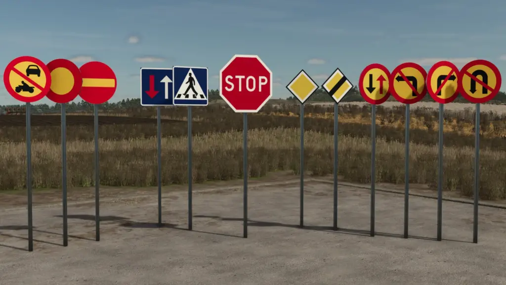Swedish Road Sign Pack Placeable v1.0