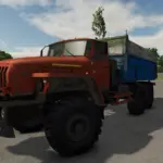 Ural 4320 and trailer2